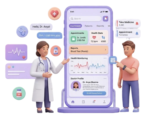 Health Care App development